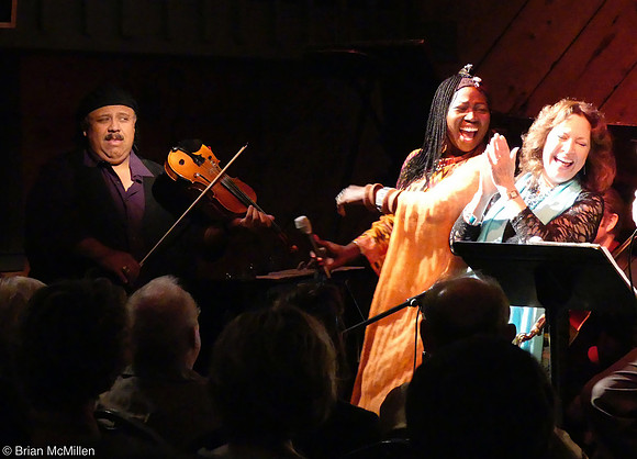 Carlos Reyes, Jackie Ryan & Awa Sanhgo